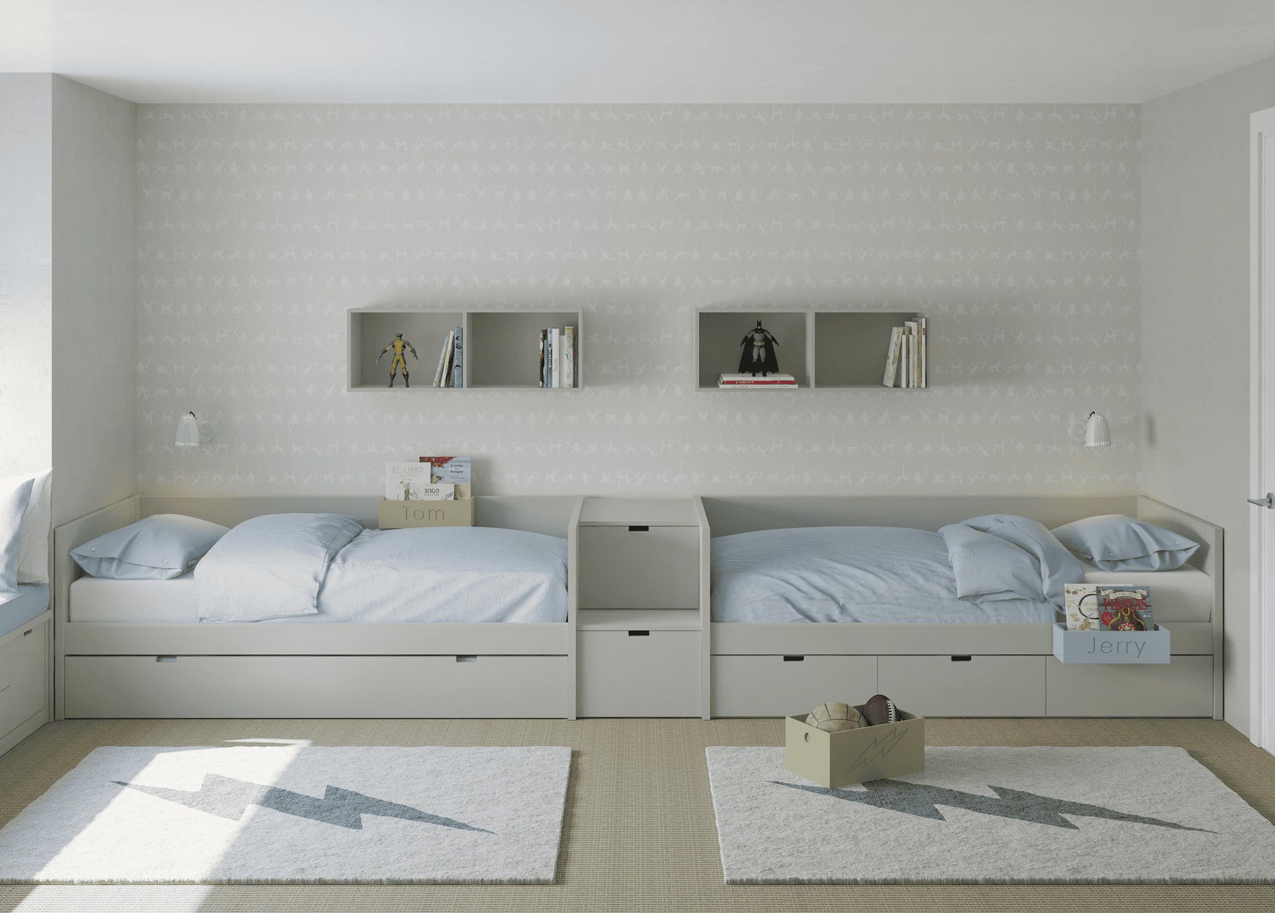 ventajas y desventajas de compartir habitaciones infantiles