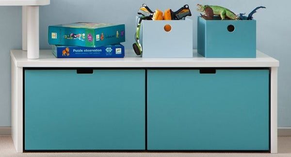5 Idee di archiviazione moderne per camere per bambini