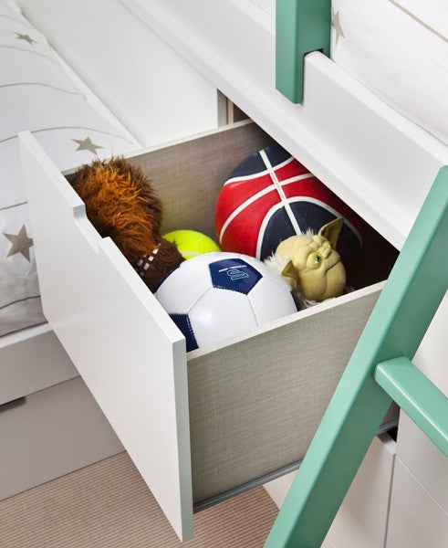 Lits XL Bloc en forme de L