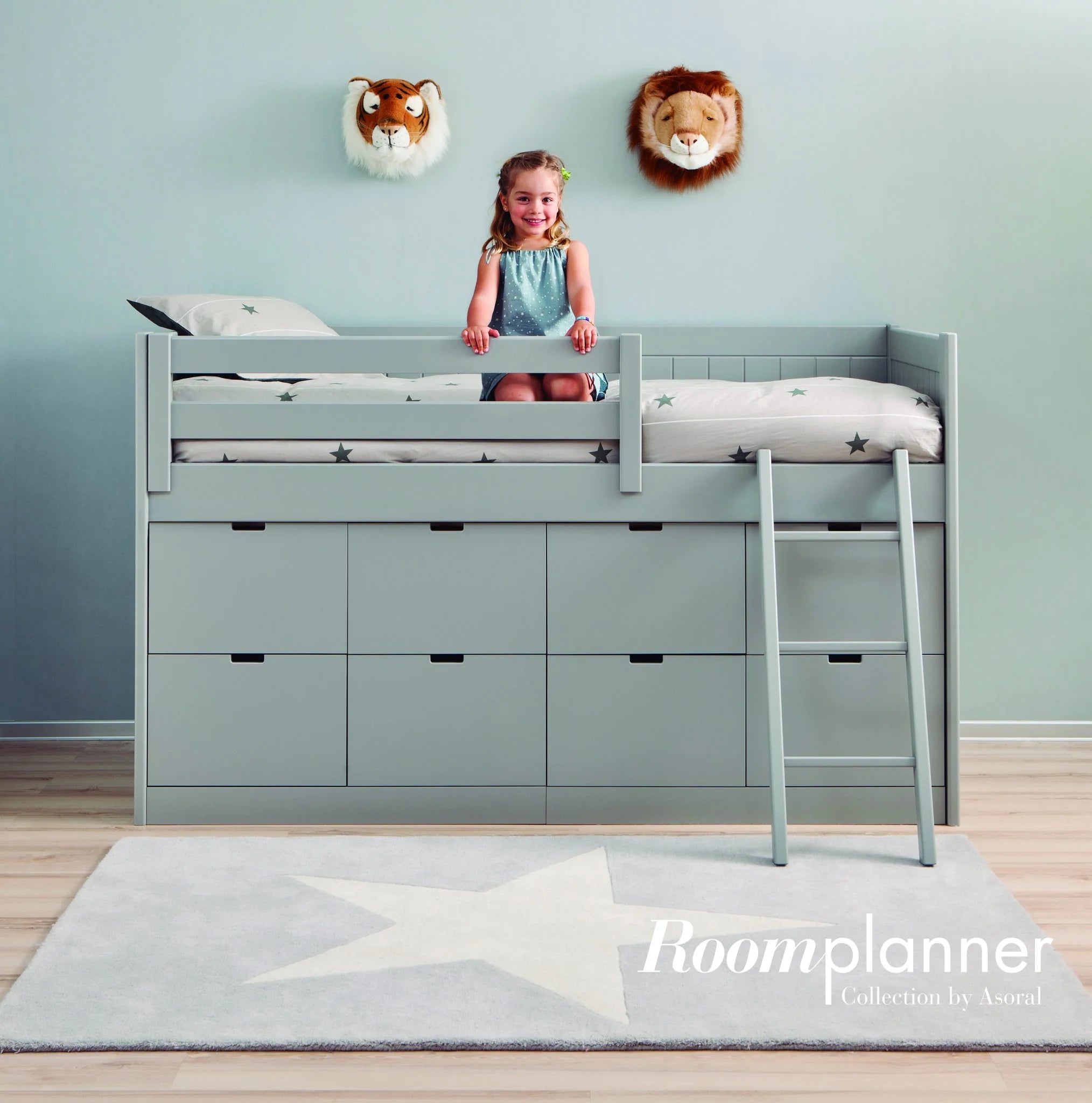 Midsleeper Cabin Bed with Drawers