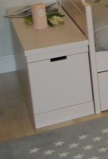 Spielzeugkiste holz mit Rädern