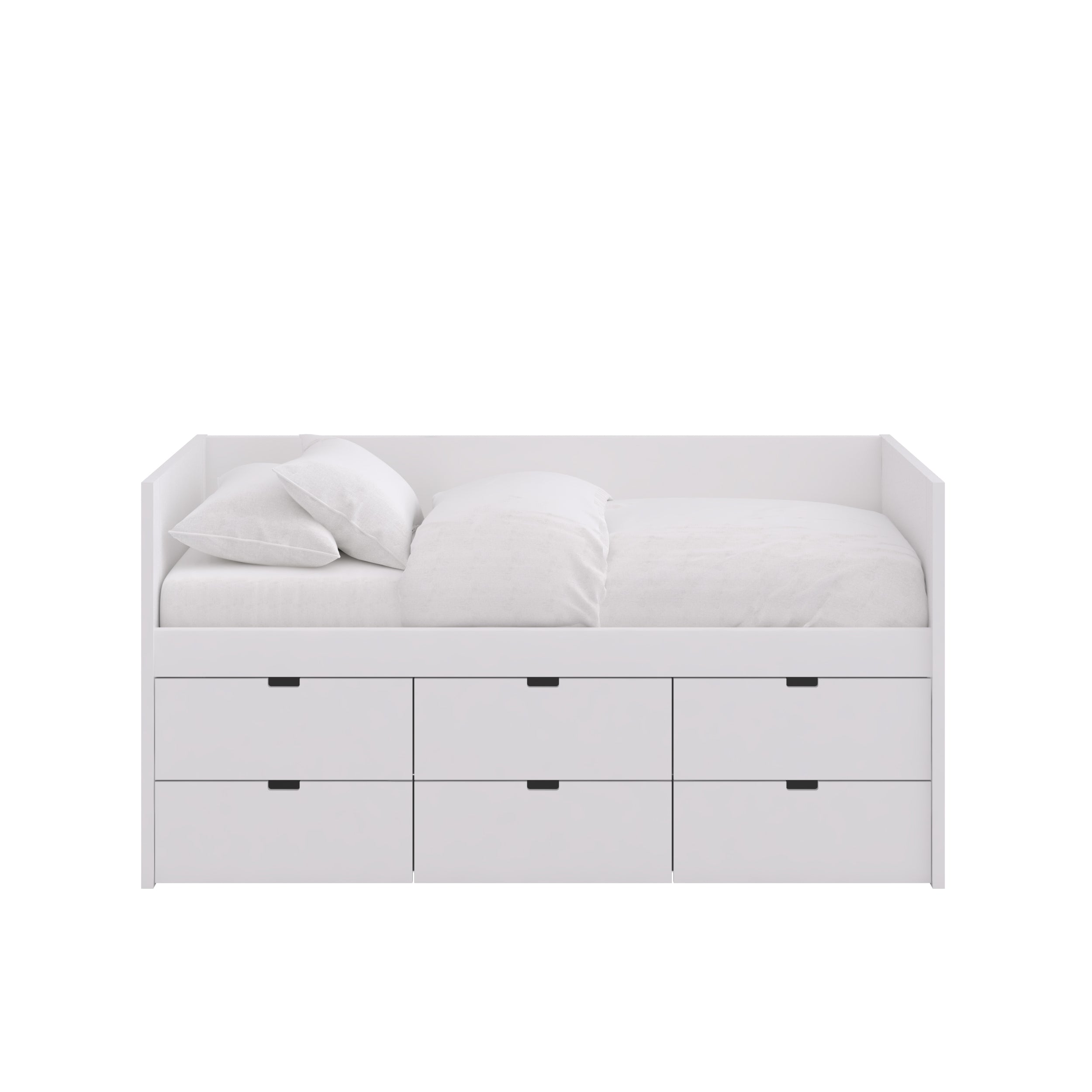 Kajuitbed met sierlijst