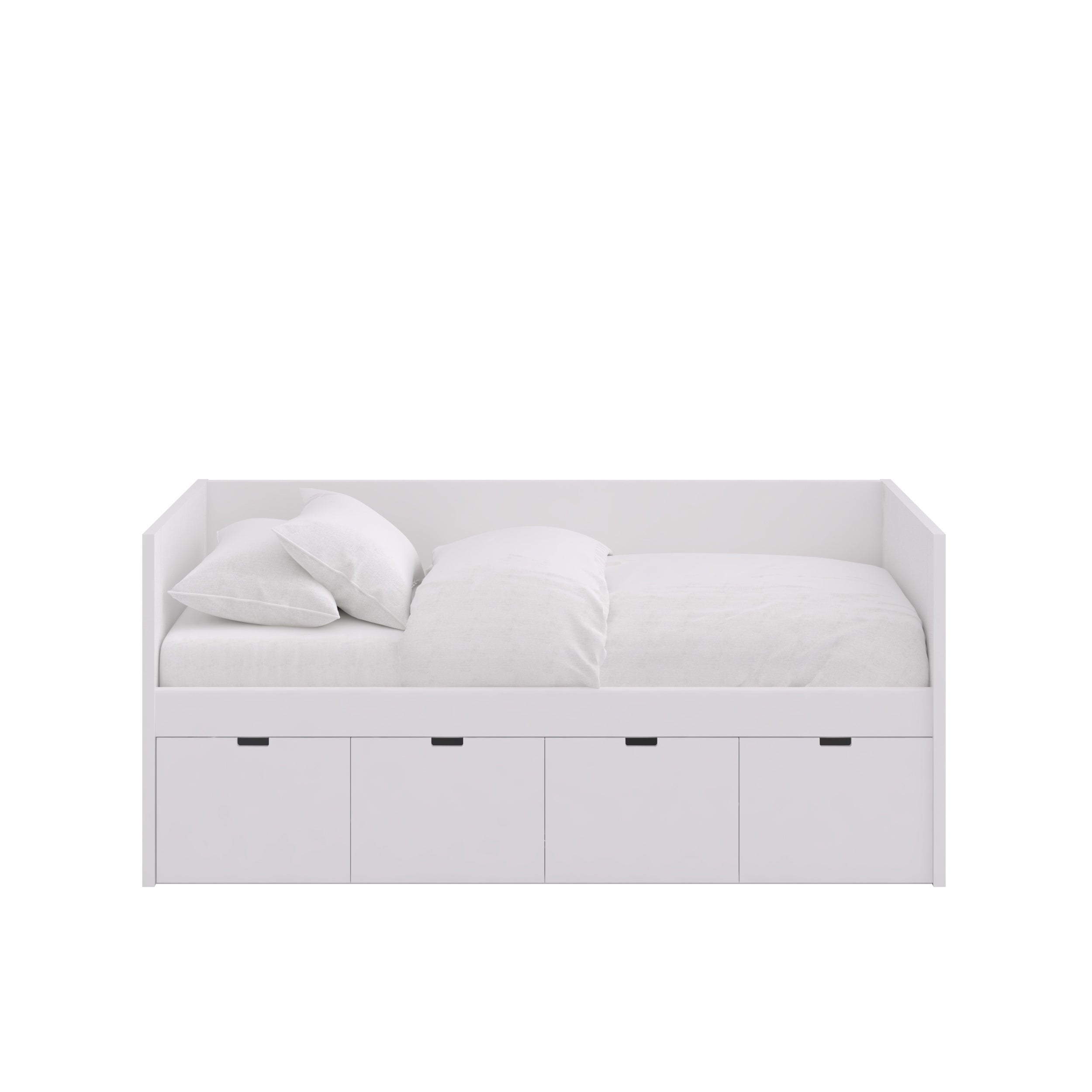 Day Bed with toy box / Trundle bed with 4 toy drawers.