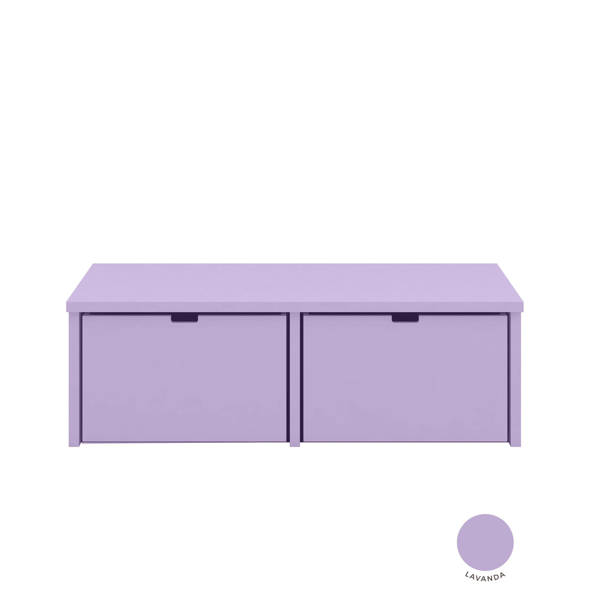 Spielzeugkiste holz mit Rädern