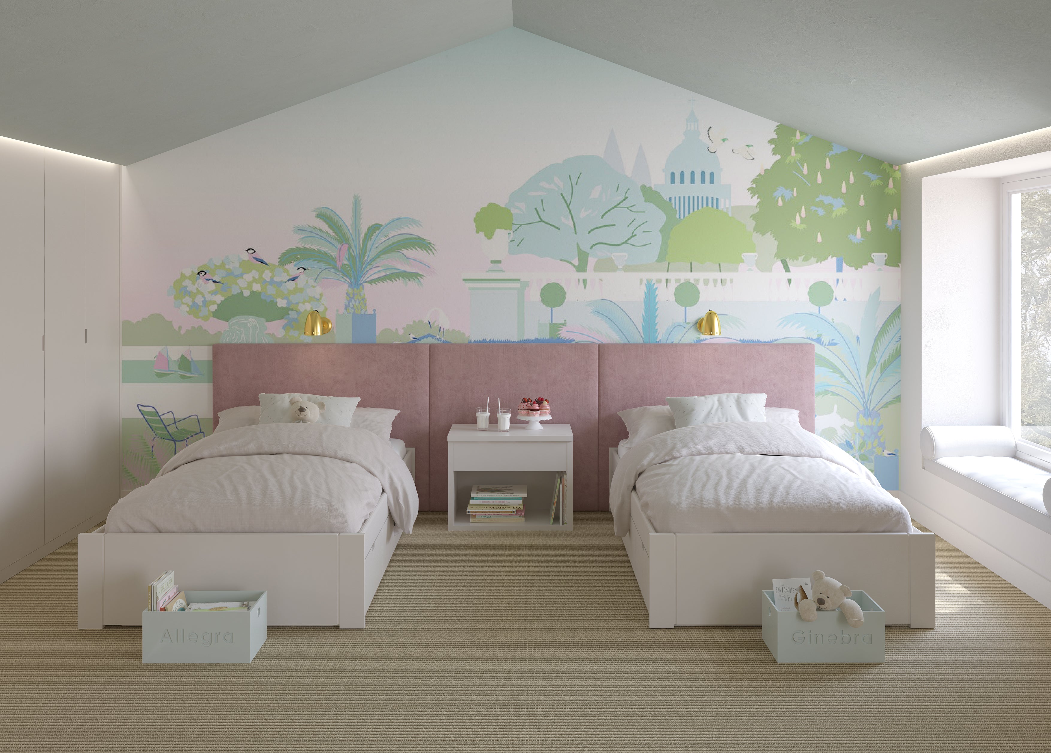 Letto Tatami con Letto Estraibile
