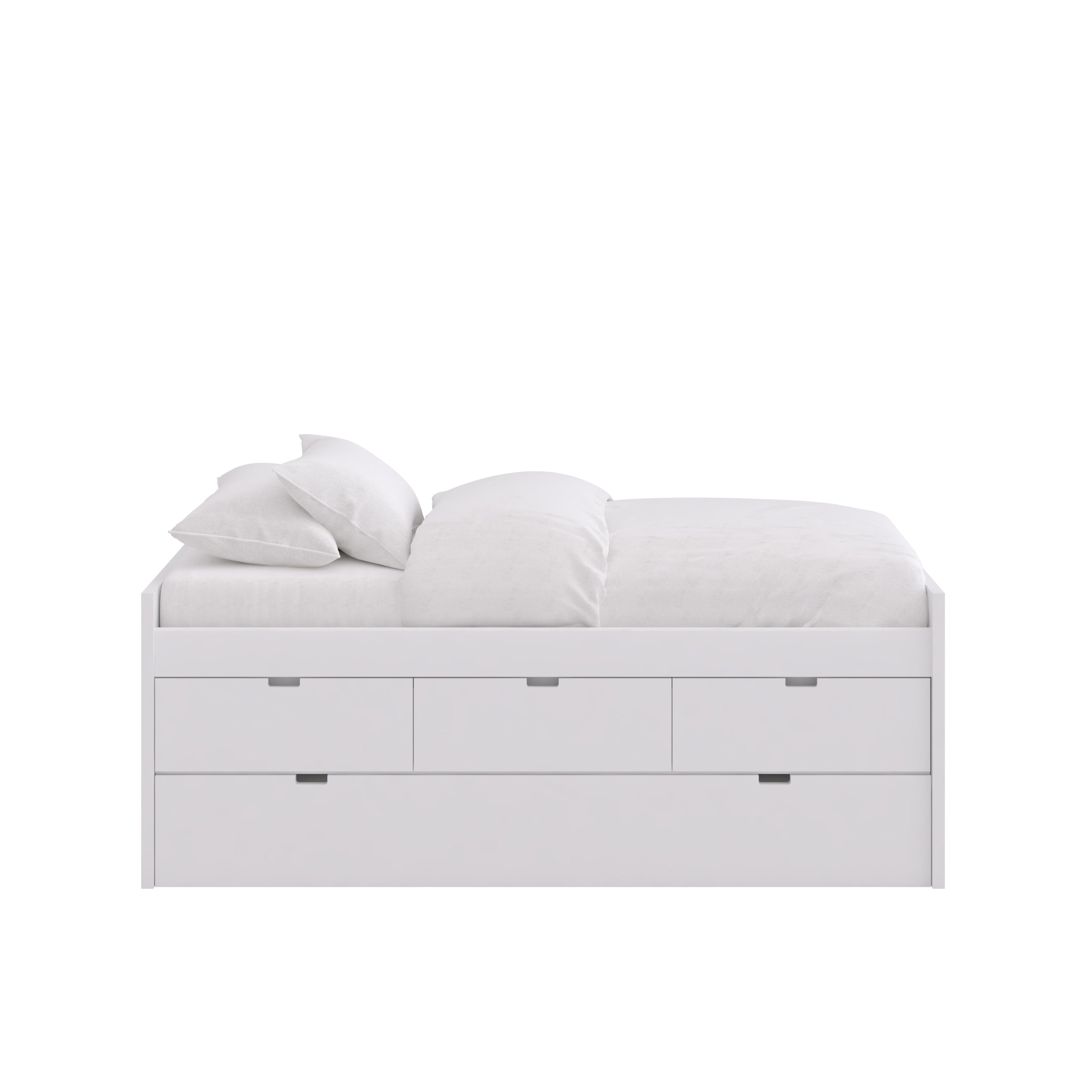 Letto Singolo Blocco con Letto Estraibile