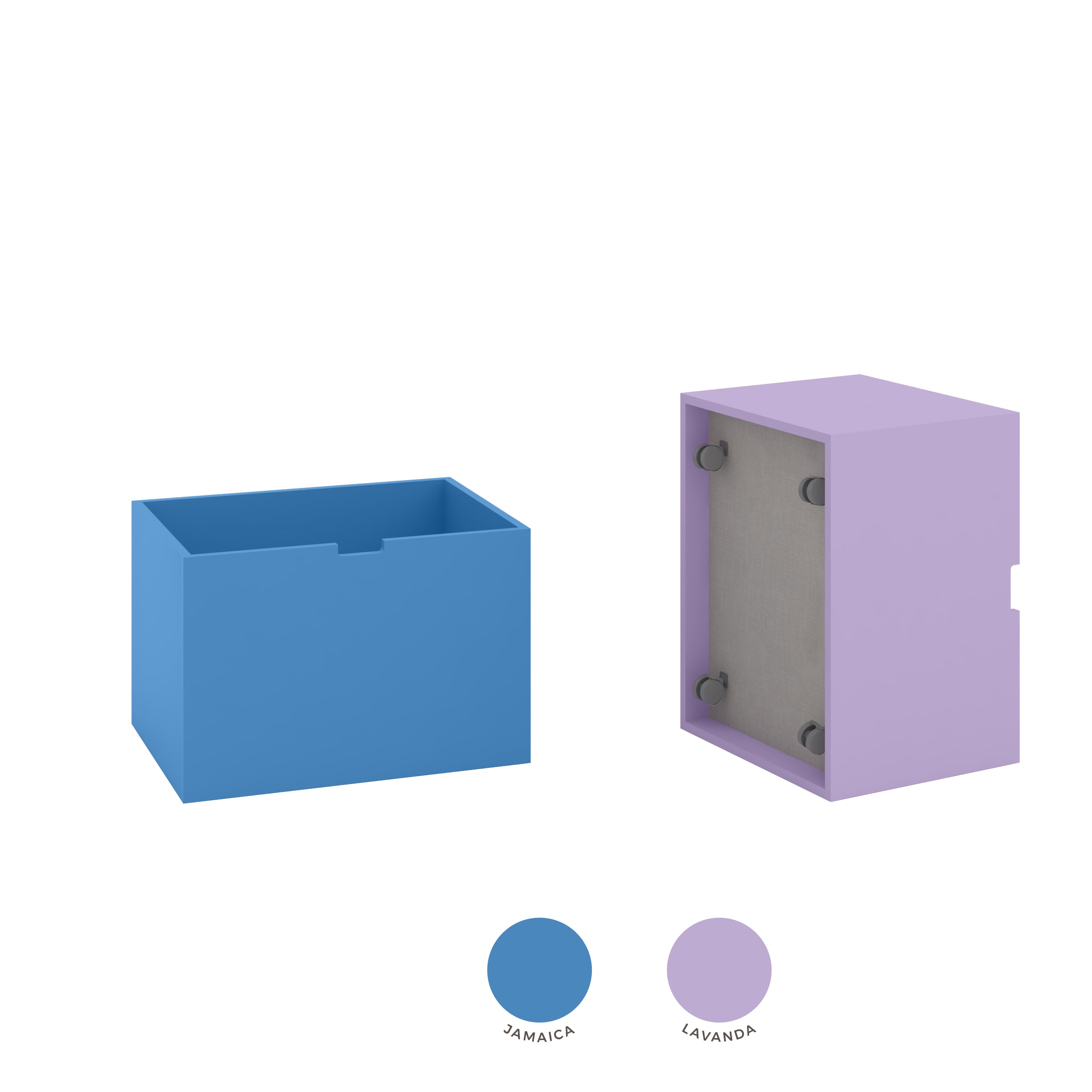 Toy box with wheels