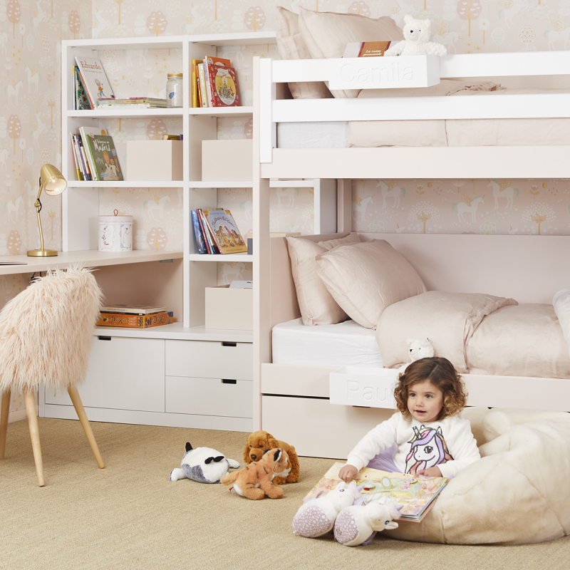 Bunk Bed with trundle bed