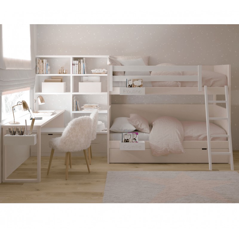 Bunk Bed with trundle bed