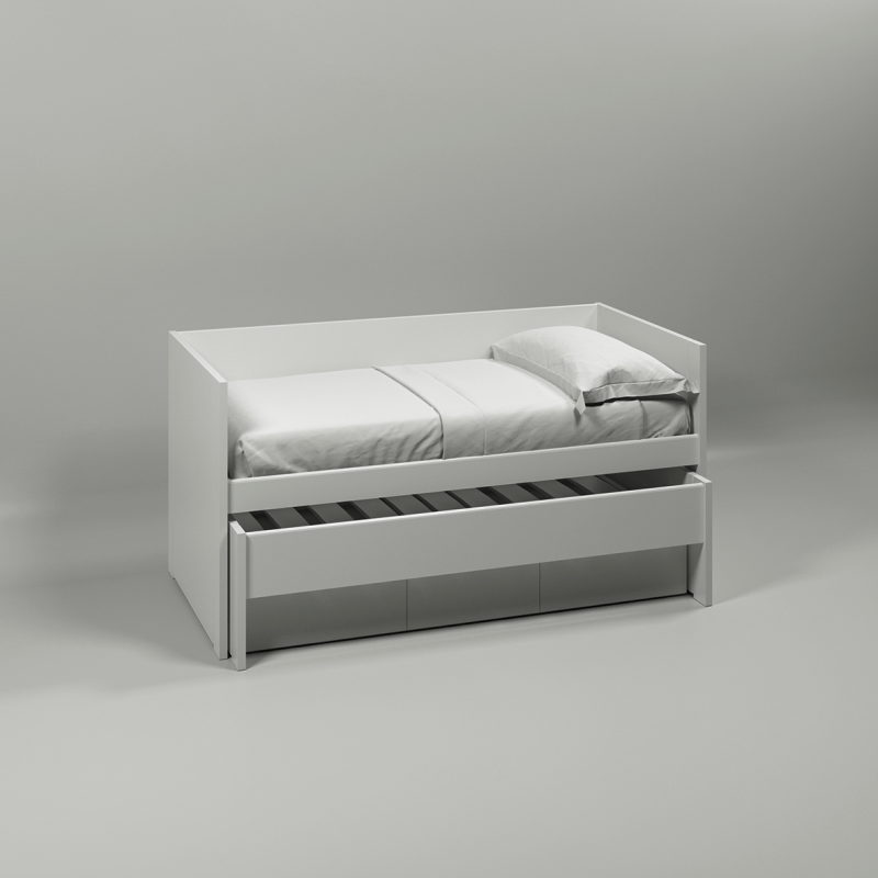 Trundle Day Bed Movil with drawers