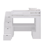 XL Loft Bunk Bed Storage Stairs “All in One –2”
