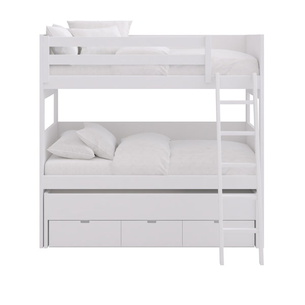 XL Bunk Bed with additional Trundle bed and Drawers
