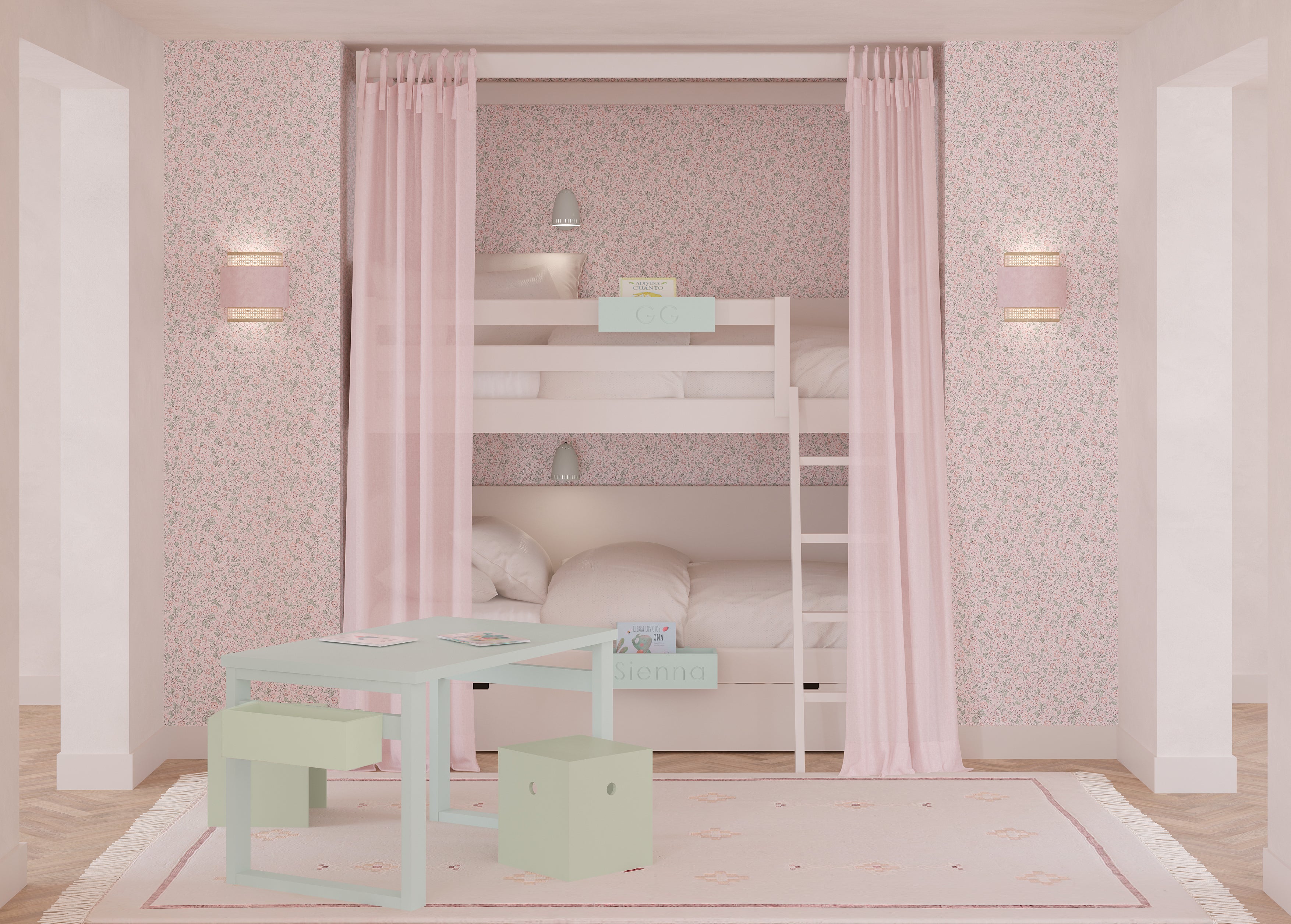 Children's ladder for beds