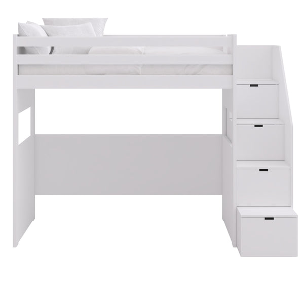 Loft XL Bunk Bed with Stairs Drawers